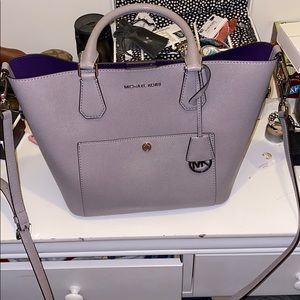 Gray MIchael Kors Bag
